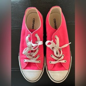 Converse- PINK-  Size 3 Youth